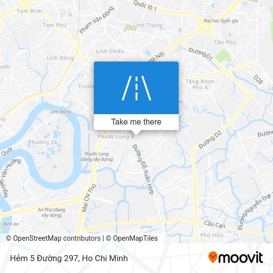 Hẻm 5 Đường 297 map