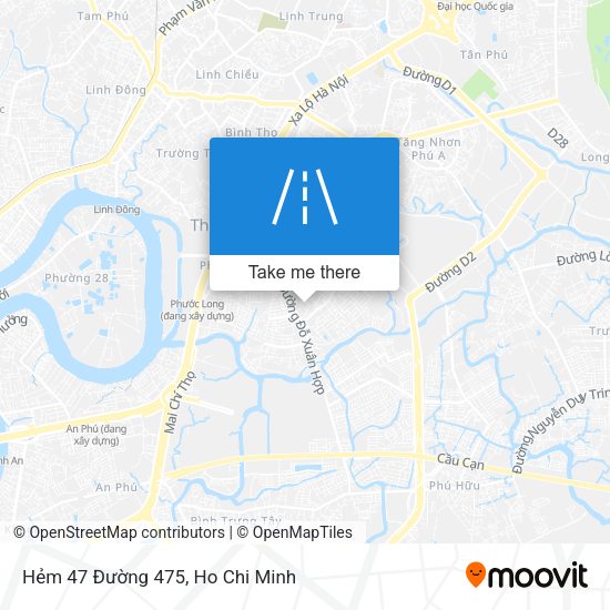 Hẻm 47 Đường 475 map