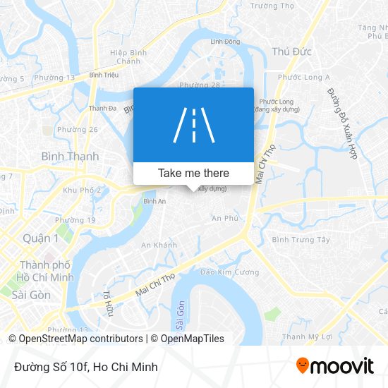 Đường Số 10f map
