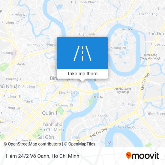 Hẻm 24/2 Võ Oanh map