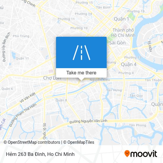 Hẻm 263 Ba Đình map