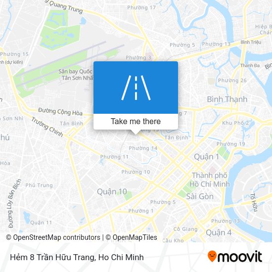 Hẻm 8 Trần Hữu Trang map