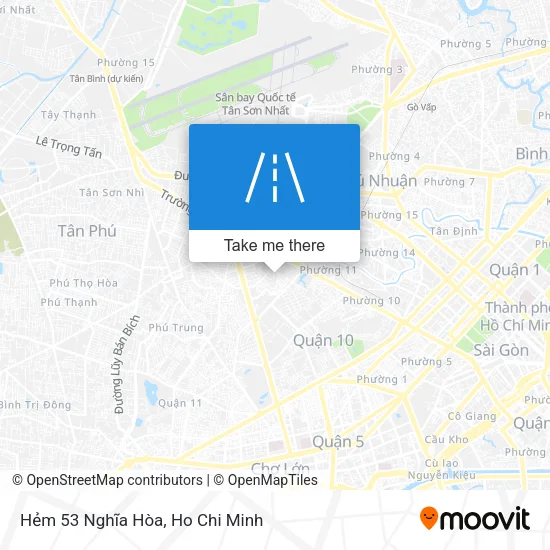 Hẻm 53 Nghĩa Hòa map
