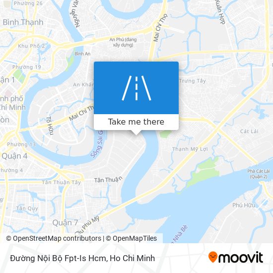 Đường Nội Bộ Fpt-Is Hcm map