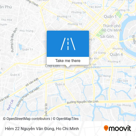 Hẻm 22 Nguyễn Văn Đùng map