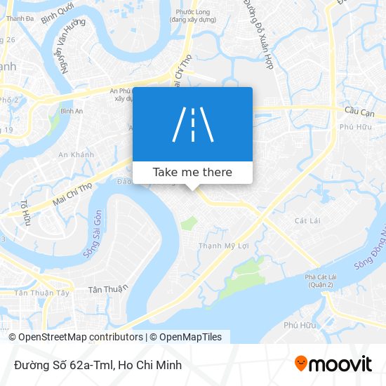 Đường Số 62a-Tml map