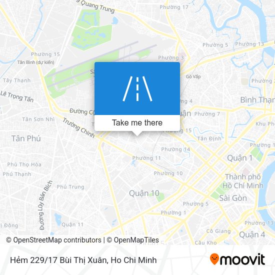 Hẻm 229/17 Bùi Thị Xuân map