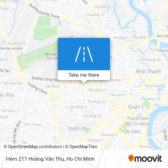 Hẻm 211 Hoàng Văn Thụ map