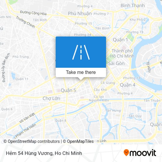 Hẻm 54 Hùng Vương map
