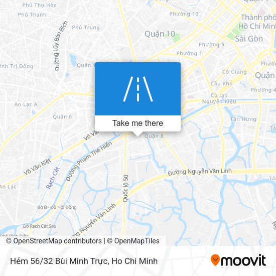 Hẻm 56/32 Bùi Minh Trực map