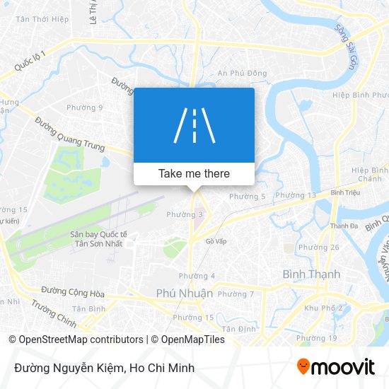 Đường Nguyễn Kiệm map