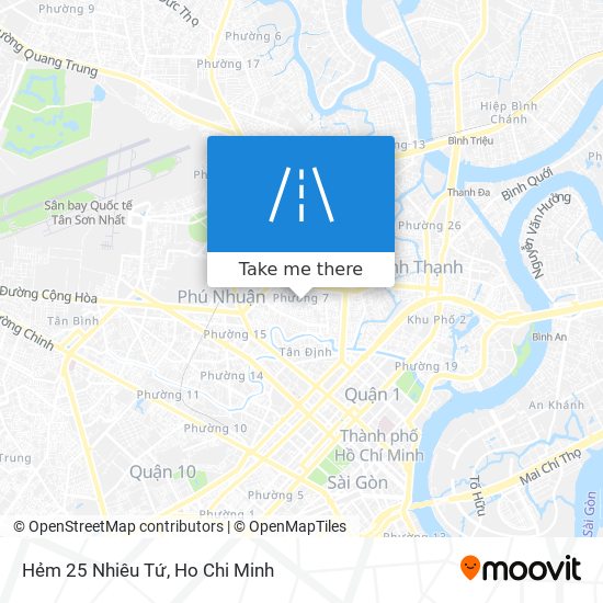 Hẻm 25 Nhiêu Tứ map