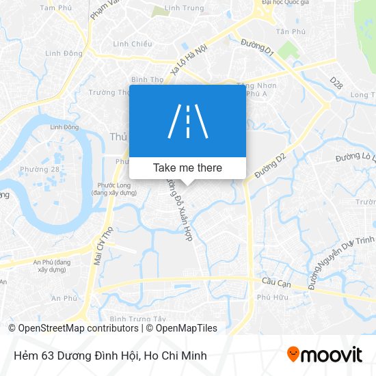 Hẻm 63 Dương Đình Hội map