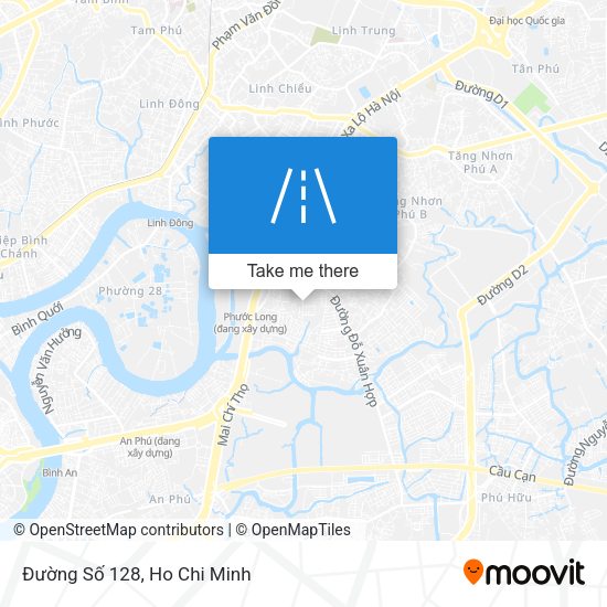 Đường Số 128 map