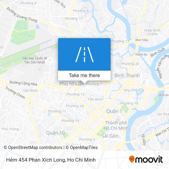 Hẻm 454 Phan Xích Long map