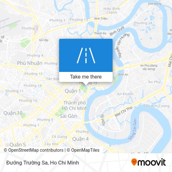 Đướng Trường Sa map
