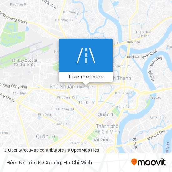 Hẻm 67 Trần Kế Xương map