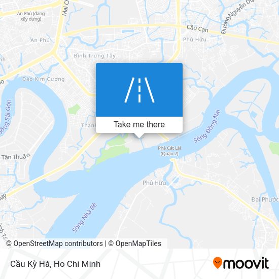 Cầu Kỳ Hà map