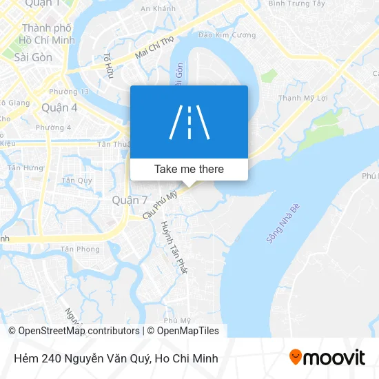 Hẻm 240 Nguyễn Văn Quý map