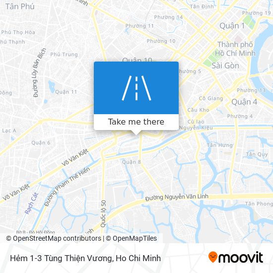 Hẻm 1-3 Tùng Thiện Vương map