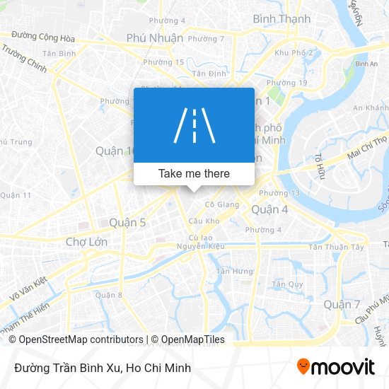 Đường Trần Bình Xu map