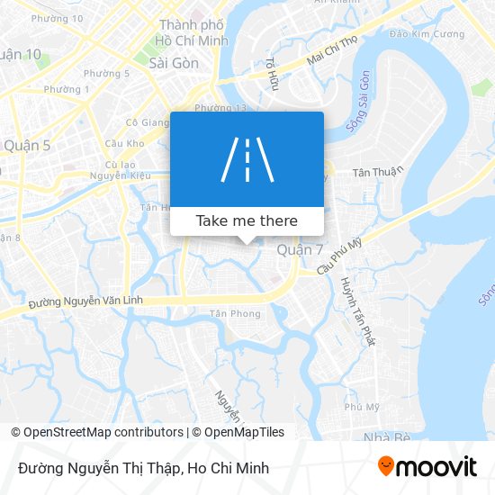 Đường Nguyễn Thị Thập map