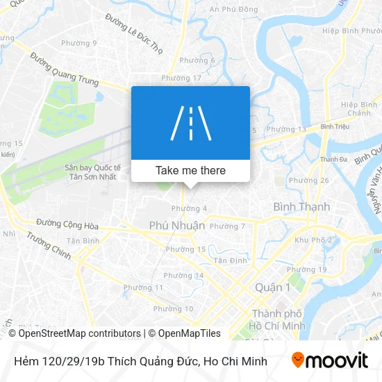 Hẻm 120/29/19b Thích Quảng Đức map