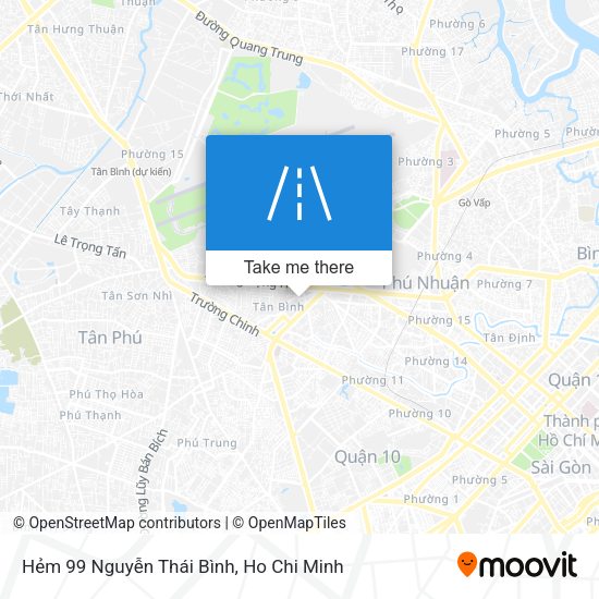 Hẻm 99 Nguyễn Thái Bình map