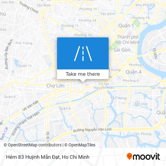 Hẻm 83 Huỳnh Mẫn Đạt map