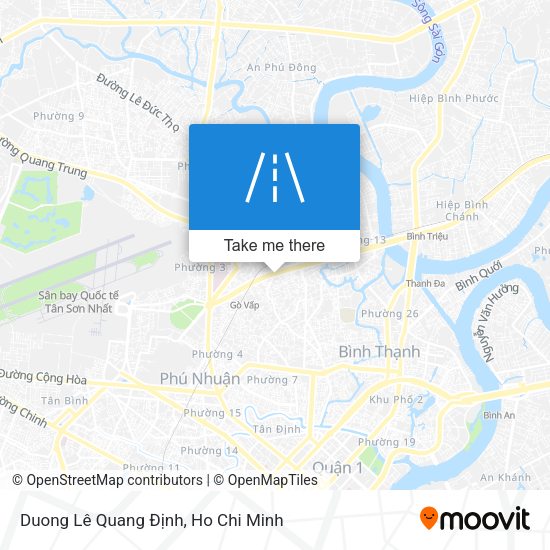 Duong Lê Quang Định map