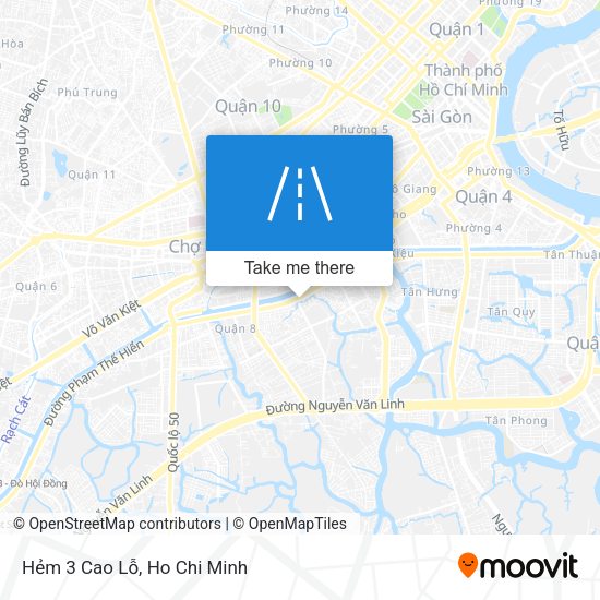 Hẻm 3 Cao Lỗ map