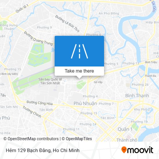 Hẻm 129 Bạch Đằng map