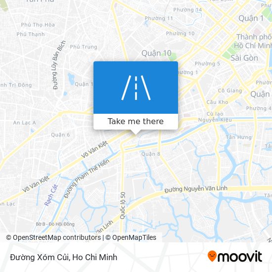 Đường Xóm Củi map