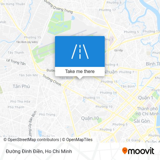 Đường Đinh Điền map