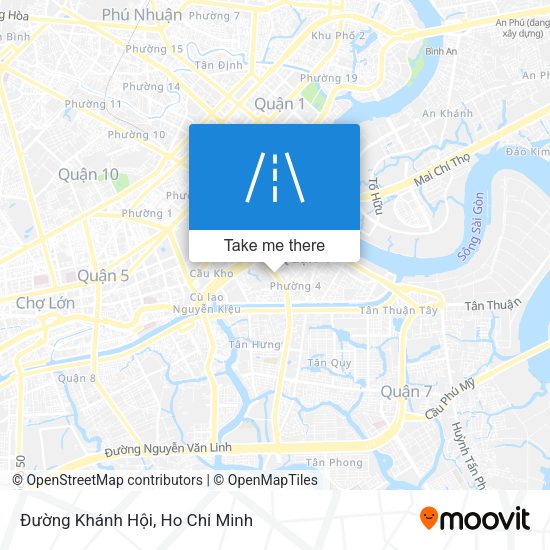 Đường Khánh Hội map