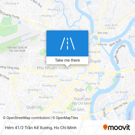 Hẻm 41/2 Trần Kế Xương map