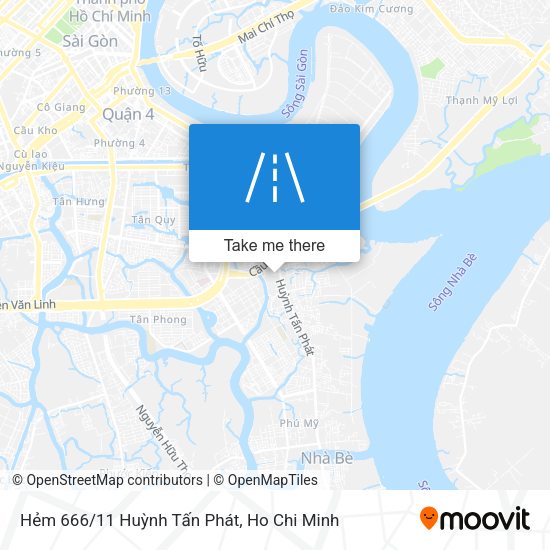Hẻm 666/11 Huỳnh Tấn Phát map