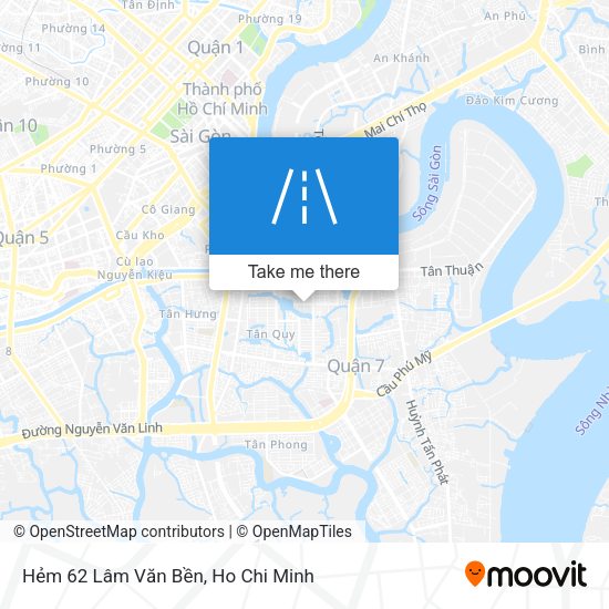 Hẻm 62 Lâm Văn Bền map