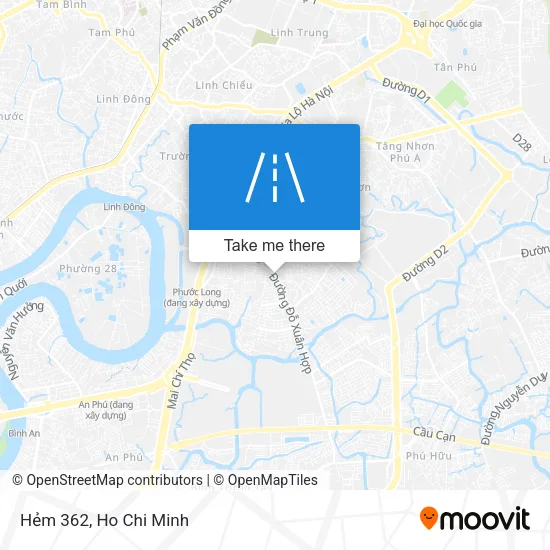 Hẻm 362 map