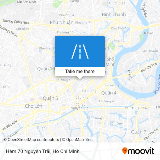 Hẻm 70 Nguyễn Trãi map