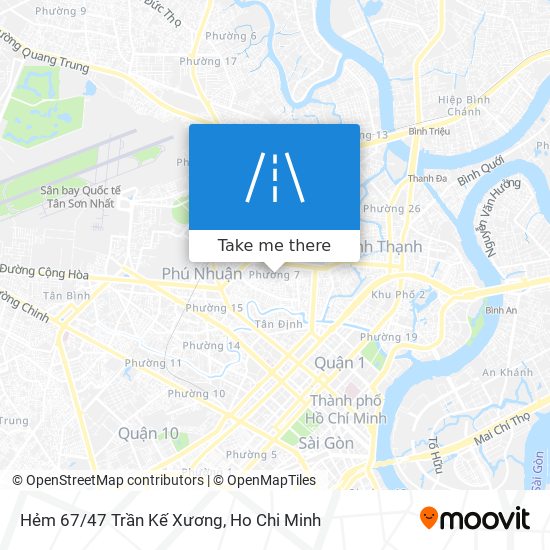 Hẻm 67/47 Trần Kế Xương map