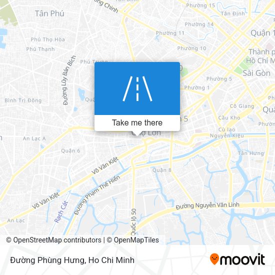 Đường Phùng Hưng map
