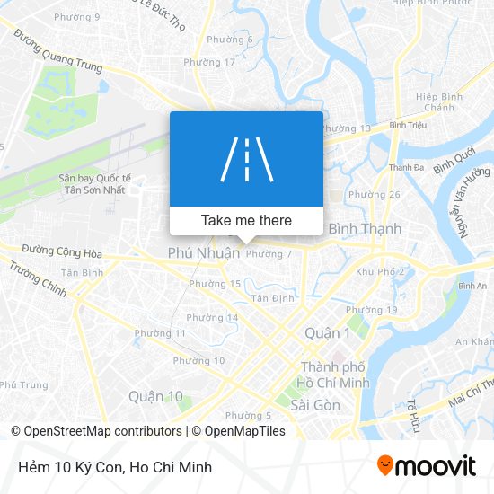 Hẻm 10 Ký Con map