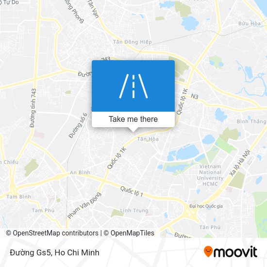 Đường Gs5 map