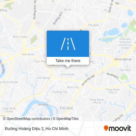 Đường Hoàng Diệu 2 map