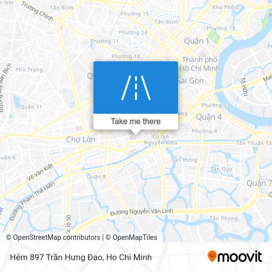Hẻm 897 Trần Hưng Đạo map