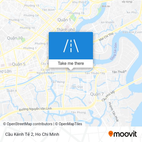 Cầu Kênh Tẻ 2 map