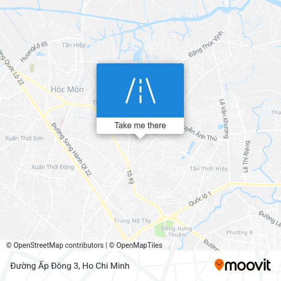 Đường Ấp Đông 3 map