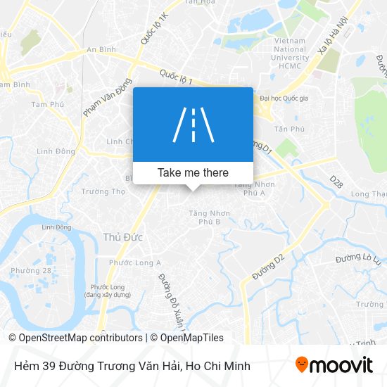 Hẻm 39 Đường Trương Văn Hải map