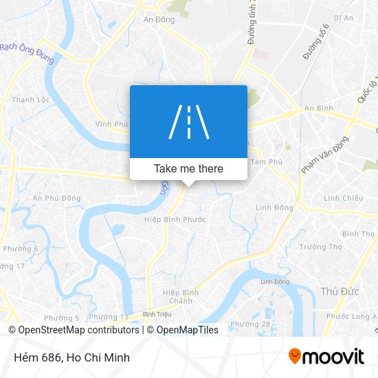 Hẻm 686 map